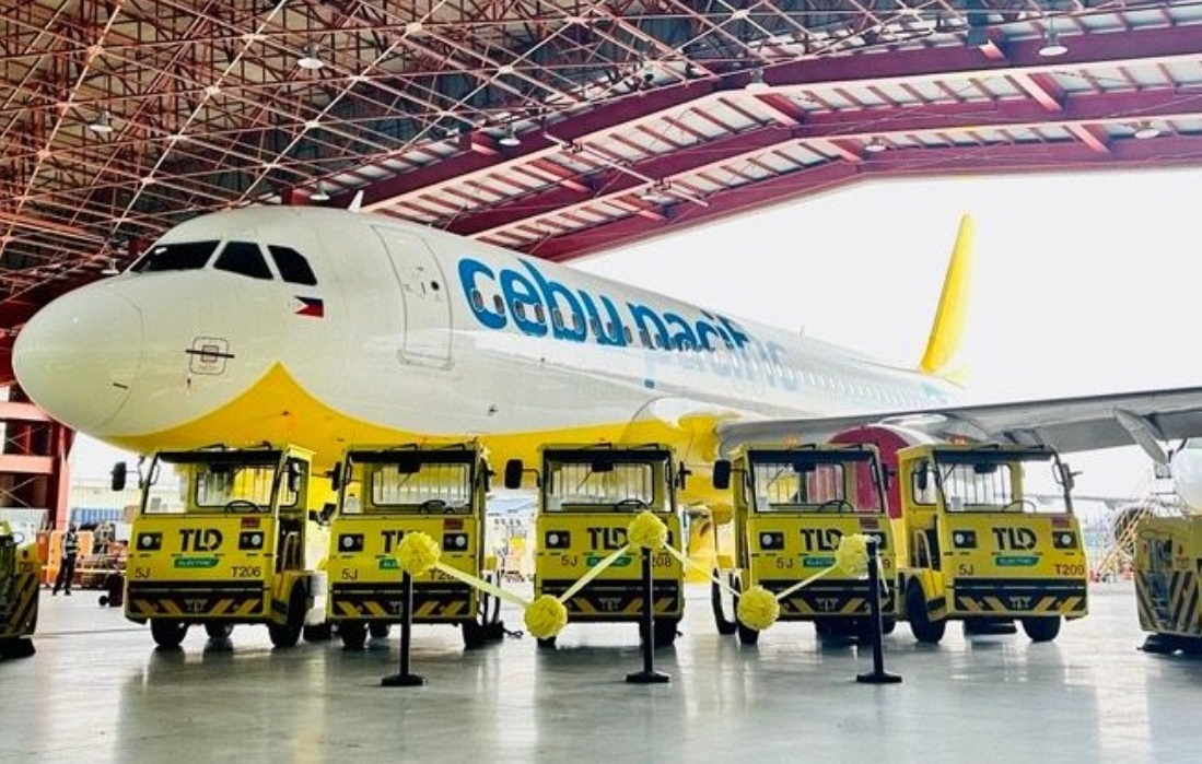 Cebu Pacific Introduces Electric Baggage Tractors at Ninoy Aquino Airport