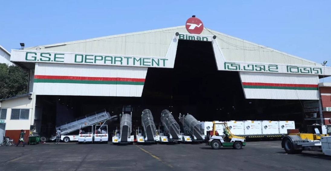 Biman Expands Ground Equipment Fleet at Dhaka International Airport