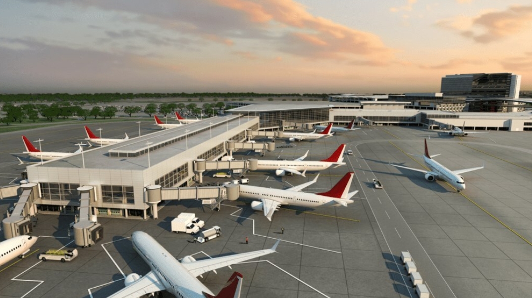 Hensel Phelps has won the reconstruction project of Terminal A at Nashville International Airport 