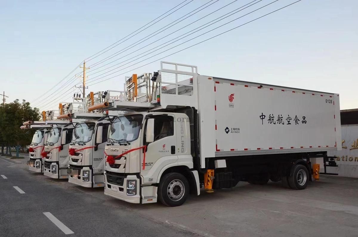 Fully-electric Refrigerated Catering Truck