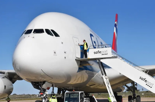 Safeport Delivers Support for The World’s Largest Commercial Aircraft