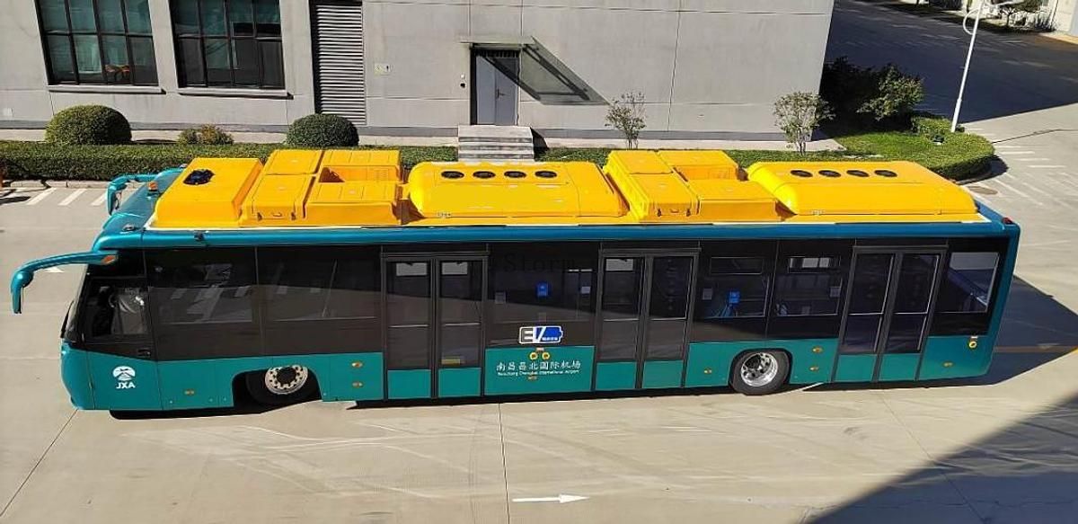 Electric Airport Shutter Bus