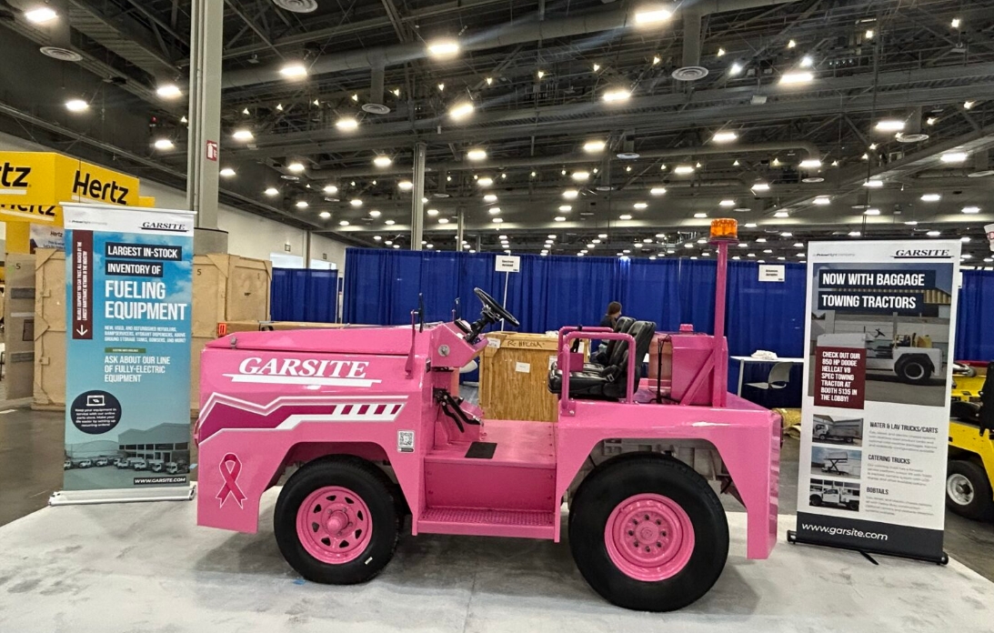 Garsite Debuts Towing Tractor at NBAA-BACE Aviation Event
