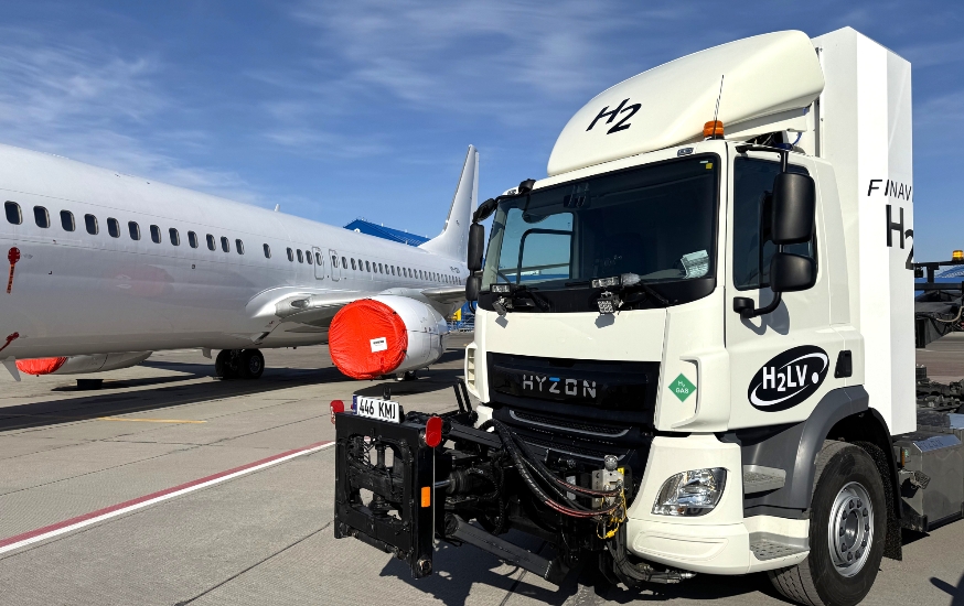 Kaunas Airport Trials Hydrogen-Fueled Ground Vehicle