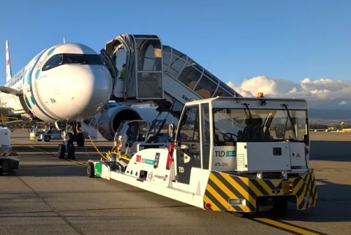 Swissport Completes Switzerland’s First Fully-electric Aircraft Turnaround